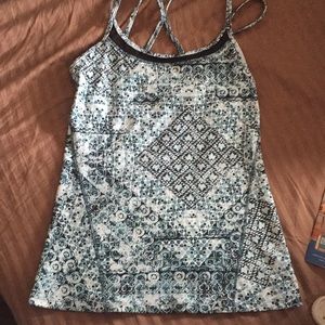 Gaiam pattered workout tank